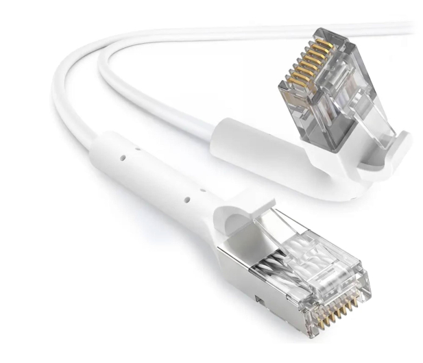 ExtraLink Kat.6A U/FTP 10m 1Gbps Patchcord LAN miedź skrętka kątowy - 1543890 - zdjęcie 8